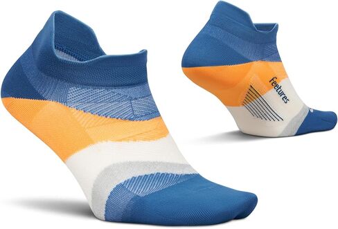 Feetures Elite Ultra Light No Show Tab Solid - جوارب الجري للرجال والنساء، جوارب ضغط رياضية، ماصة للرطوبة in Kuwait