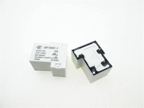 Relay JQX-105F-1 012D-1HS JQX-105F-1-012D-1HS HF105F-1 012D-1HS 12VDC DC12V 12V 15A 250VAC 4PIN in Saudi Arabia