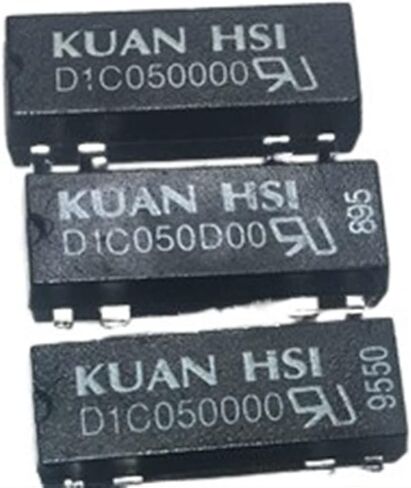 5PCS Dry Reed Tube Relay D1C050000 D1C120000 D1C240000 5VDC 12VDC 24VDC (Size : D1C050000 5V) in Saudi Arabia