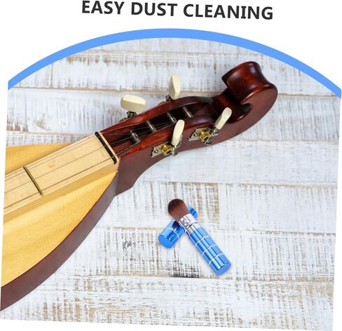 Vaguelly Dulcimer Cleaner Brush for Groove Maintenance High-Efficiency Compact Cleaning Tool for Dulcimer Grooves Portable and Easy to Use for Instrument Care in Saudi Arabia