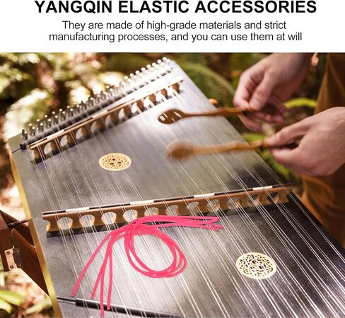 4 قطع من ملحقات Vaguelly المرنة Yangqin أغطية حماية احترافية لضبط Yangqin الأكمام المؤكسدة لتعزيز المرونة والنغمة in Saudi Arabia