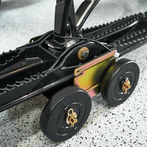 Drivable Steerable Snowmobile Dollies – Standard, Fits Skis Up to 7" Wide, All-Terrain Wheels, Heavy-Duty, for Grass, Gravel, Pavement, and Dirt in Kuwait