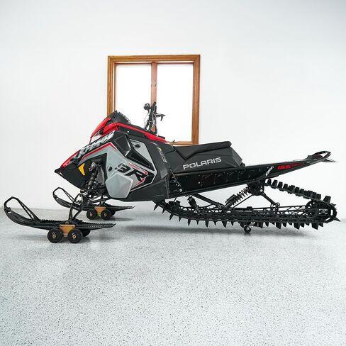 Drivable Steerable Snowmobile Dollies – Standard, Fits Skis Up to 7" Wide, All-Terrain Wheels, Heavy-Duty, for Grass, Gravel, Pavement, and Dirt in Kuwait