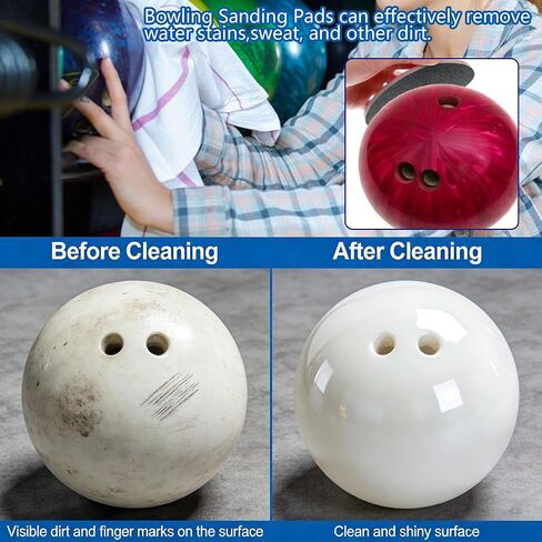 12 قطعة من وسادات صنفرة كرات البولينج، مجموعة تنظيف وتلميع وسادات البولينج، وسادة تلميع كرات البولينج 400، 500~600، 800~1000، 1200~1500، 2000، 2500، 3000، 5000 in Kuwait