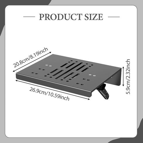 Projector Rack Wall Mount Adjustable Universal Shelf Holder for Video Conferencing Bedside Cable Box Bedroom in Saudi Arabia