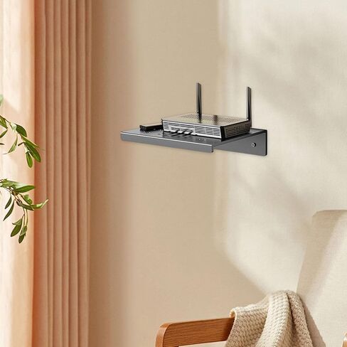 Projector Rack Wall Mount Adjustable Universal Shelf Holder for Video Conferencing Bedside Cable Box Bedroom in Saudi Arabia