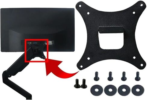 VESA Wall Mount Adapter ，Compatible For Acer， S220HQL S230HL S200HL G236HL Monitor Bracket Mounts To Stand/Arm/Desk Mount in Saudi Arabia