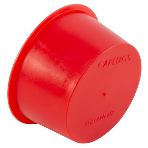Caplugs T-1090 T Series, Plastic Tapered Cap and Plug, Red LD-PE, Protective Closures, Dust & Moisture Seals, MIL Spec, SAE Fittings, EZ Remove, Cap OD 5.49" x Plug ID 5.75", Pack of 10 (99394353) in Saudi Arabia
