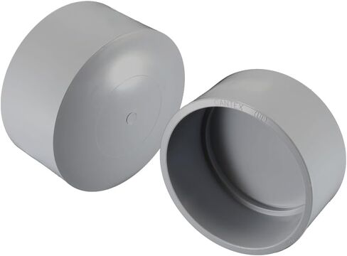 كانتكس 5140039 غطاء علوي على شكل قبة PVC رمادي 3 بوصة in Kuwait