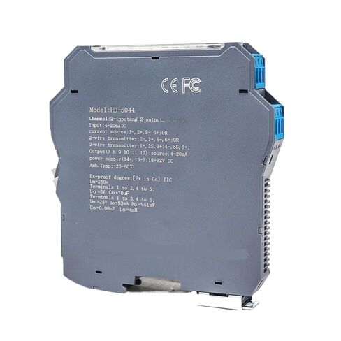 حاجز فاصل لعزل الإشارة التناظرية 0.1% 4-20mA (0-20MA in_0-20MA) in Kuwait