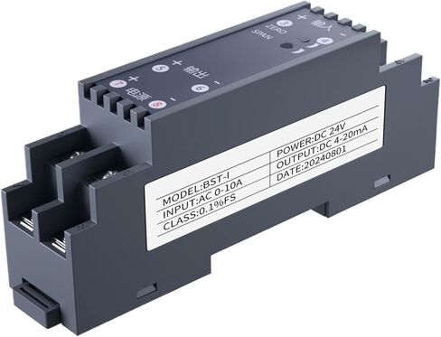 AC 0-500V DC24V AC Voltage Transducer Transmitter 1000V Voltage Sensor 4-20mA to 0-10V to 1-5V to RS485 AC Voltage Transmitter(AC 0-250V_DC 24V) in Saudi Arabia