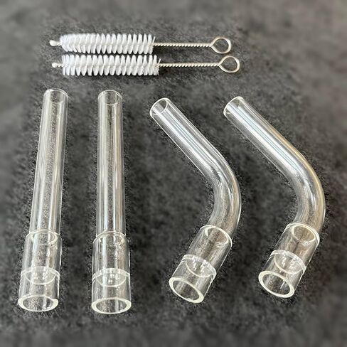 أنابيب الكيمياء الزجاجية أنابيب البورسليكات الزجاجية 110 مم (4 قطع) in Kuwait