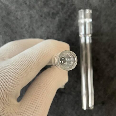 أنابيب الكيمياء الزجاجية أنابيب البورسليكات الزجاجية 110 مم (4 قطع) in Kuwait