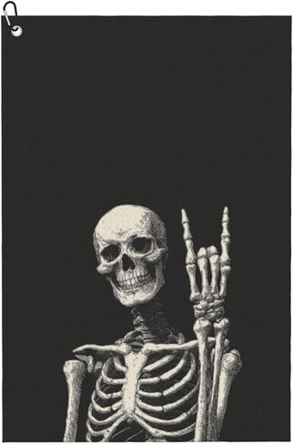 منشفة جولف ملونة مربعة من الألياف الدقيقة مع مشبك حلقة تسلق، قطعة قماش تنظيف مضحكة لكرات الجولف والنوادي، هدية للنساء والرجال، ولاعبي الجولف، والأب، والجد، وإكسسوارات الحقائب مقاس 40.64 سم × 60.96 سم in Kuwait