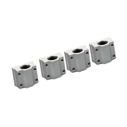 Luxshiny 4pcs Scs8uu Aluminum Linear Bearing Slider Block Replacement Motion Bearing for Printer in Saudi Arabia