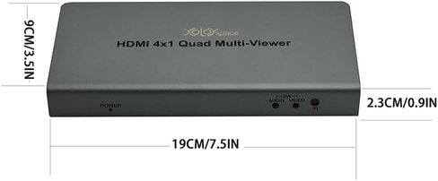 TW02 1080p HDMI 4x1 رباعي متعدد المشاهد HDMI معدد شاشة الفاصل مع التبديل السلس in Saudi Arabia