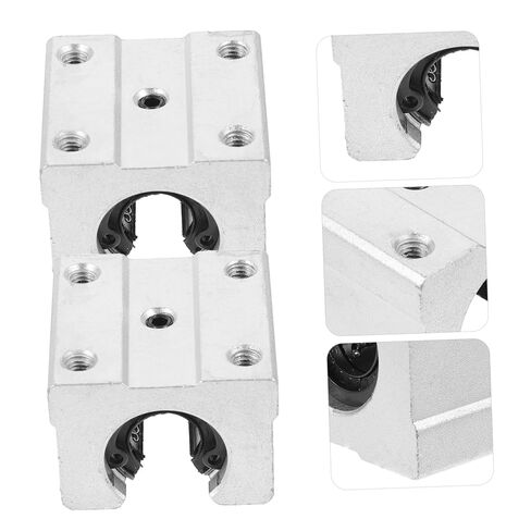 Ciieeo 2pcs Linear Motion Bearing Blocks Open Sliding Guides for Smooth Movement CNC Machinery and Equipment Construction in Saudi Arabia
