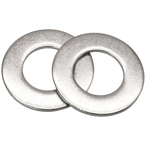 10Pcs 1" Stainless Steel Flat Washers, 2" Outside Diameter, 0.11" Thickness, 304(18-8) Stainless Steel Metal Washers for Screws Bolts, Anti-Rust in Saudi Arabia