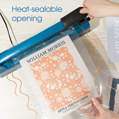 أكياس بولي مسطحة مفتوحة النهاية مقاس 12 × 15 بوصة (عدد 500) - 2 مل من البلاستيك الشفاف - بدون شريط لاصق - للتغليف والشحن والتخزين - صناعة سبارتان in Kuwait