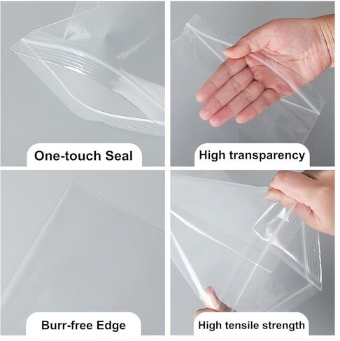 200pcs 5 x 5 inch Small Plastic Bags, 2 mil Thick, Zip Bag, Mini Clear Jewelry Bags, Baggies with Resealable Zip Bag for Small Business, Daily Vitamin, Jewelry, Candy in Saudi Arabia