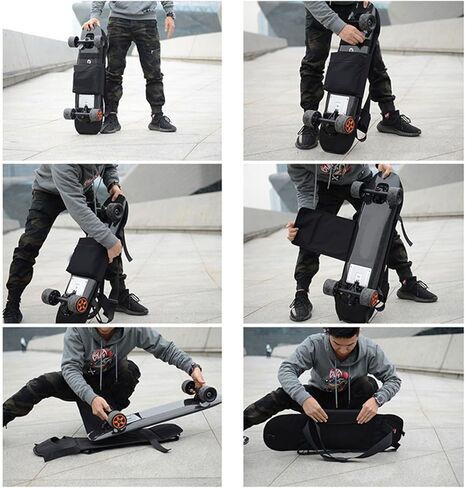 Skateboard Carrier Bag | Outdoor Sport Organizer - Skateboard Carrying Backpack | for Boys Teens Students Adults School College Playground Travel in Saudi Arabia