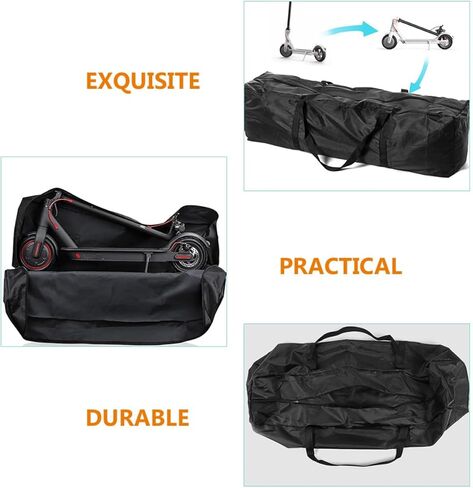 balacoo Portable Skateboard Carrying Bag with Strap, Large Skateboard Storage and Electric Scooter Transport Pouch for Travel and Outdoor Use in Saudi Arabia
