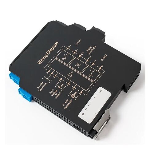35mm DC24V Current Signal Converter 1 Input Output 0-5V to 0-10V 4-20mA(1-5v Output) in Saudi Arabia