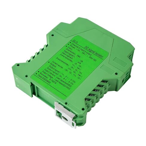 DC24V Analog Signal Isolator 2 in Out Multi-Channel Current Converter 0-10mA Input(0-10V Output) in Saudi Arabia