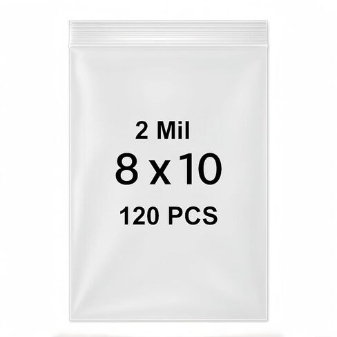 200 قطعة من أكياس البلاستيك الصغيرة مقاس 12.7 × 12.7 سم، بسُمك 2 مل، حقيبة بسحاب، حقائب مجوهرات شفافة صغيرة، حقائب مع حقيبة بسحاب قابلة للإغلاق للأعمال الصغيرة، الفيتامينات اليومية، المجوهرات، الحلوى in Kuwait