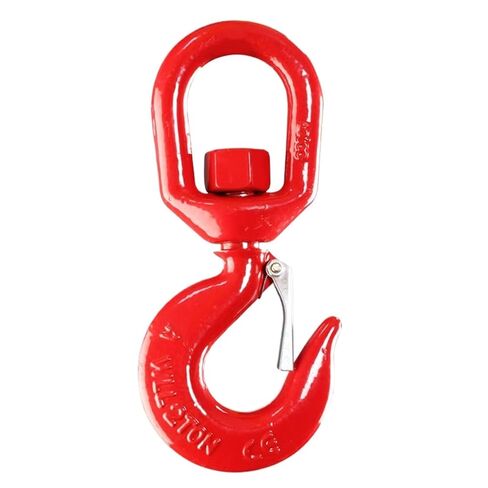 1 قطعة خطاف دوار 1/2/3/5Ton سبائك الصلب هوك سلامة هوك مع اللسان 360 درجة قطب قفل أمان هوك لتزوير رافعة هوك (3T) in Saudi Arabia