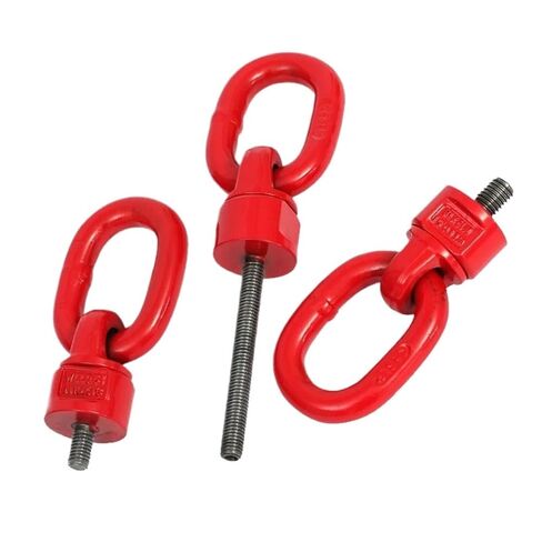 1pc Big Size M30~M48 WLL 2-8T 360° Rotation Lifting Ring for Mold Workpiece Hoisting High Strength Bolts Crane Universal Eyebolt(Size M42X50mm 10T) in Saudi Arabia