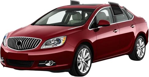 AUTOTEK Precut Windows Tint Film All Sides Cars Sun Blocking Protection Privacy Anti Shatter Glass 2 Ply Film Any Tint Shade kit for Buick Verano 2012-2017 in Saudi Arabia