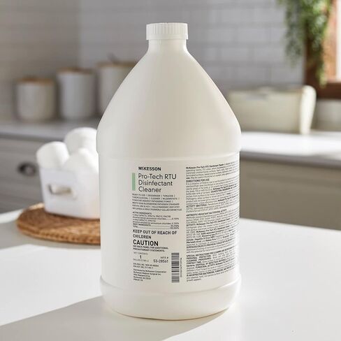 McKesson Pro-Tech Surface Disinfectant Cleaner, Ready to Use - Floral Scent, Jug Container, 1 gal, 1 Count, 1 Pack in Saudi Arabia