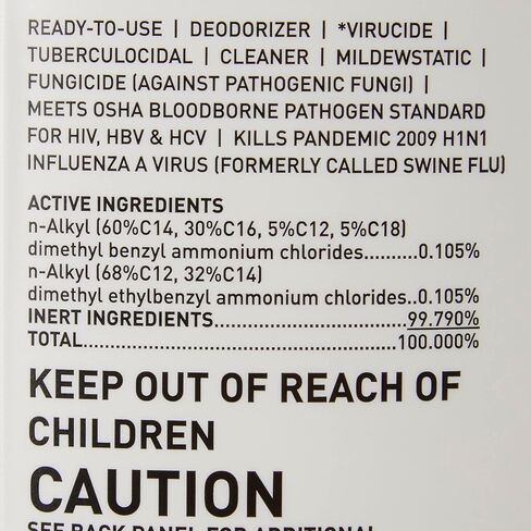 McKesson Pro-Tech Surface Disinfectant Cleaner, Ready to Use - Floral Scent, Jug Container, 1 gal, 1 Count, 1 Pack in Saudi Arabia