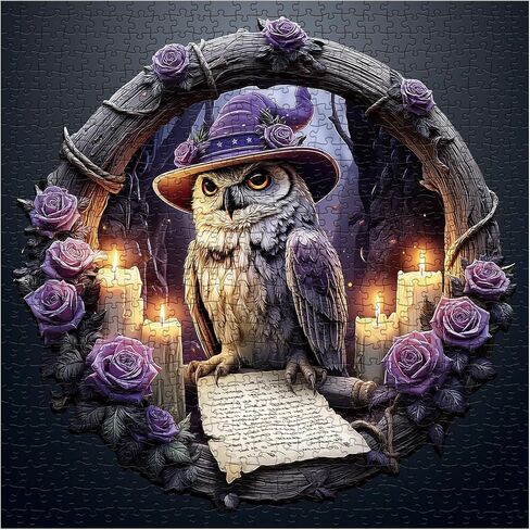 Halloween Puzzles Paper Cut Art Puzzle 1000 Pieces for Adults, Horror Jigsaw Puzzle Scary House, Ghost Autumn Collage Puzzle for Family Decorations in Saudi Arabia