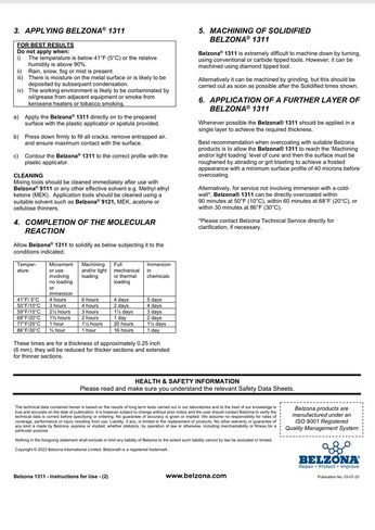 Belzona 1311 طقم سيراميك R-Metal 2 كجم لإصلاح المعادن، مركب من راتنجات الإيبوكسي، حماية لاصقة هيكلية ضد التآكل، والتآكل، والمقاومة الكيميائية، وعلاج درجة حرارة الغرفة بدون مذيبات in Kuwait
