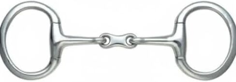 Shires French Link Eggbutt Snaffle Double Jointed Bits Eggbutt in Saudi Arabia