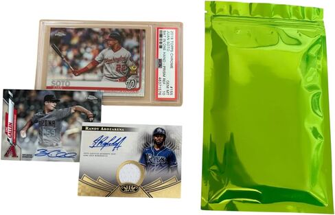High Cheese Baseball Triple Play Mystery Pack with 1 PSA Graded Card, 2 Autographed Baseball Cards in Kuwait