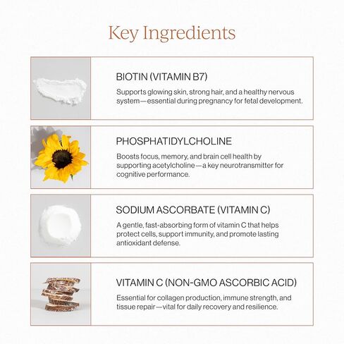 CYMBIOTIKA Liposomal Vitamin C Supplement, Immune Health, Skin Health, Healthy Aging, Enhanced Absorption, Gluten Free, Soy Free, Plant-Based, Orange Vanilla Flavor, 28 x 15 mL Liquid Packets in Kuwait