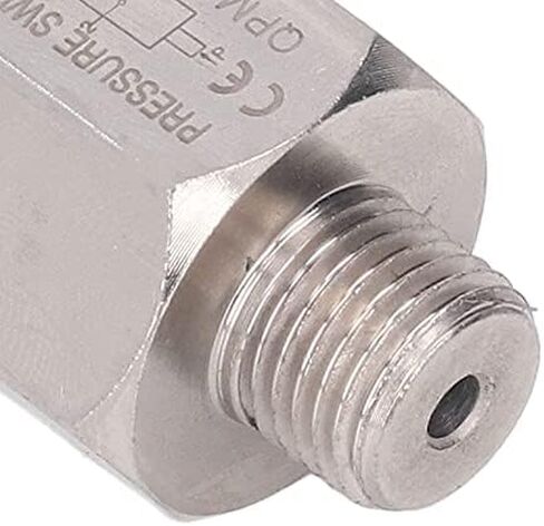 Stainless Steel Rubber Diaphragm Pressure Switch for Pump with Easy Adjusting and Installing Insulation Cover for Compressed Air Water in Kuwait