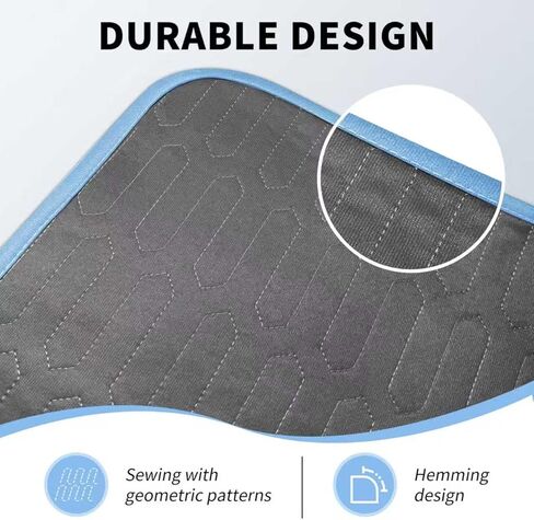 Washable Underpads for Adults Bed Pads Incontinence 34" x 36" 4 Pack, Heavy Absorbency Leakproof, Reusable Mattress Protector Pee Pads for Children, Pets Dark Gray in Saudi Arabia