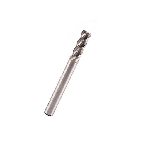 Yctze 1 Pcs 4 Flute Solid Carbide End Mill Cutter with 1/4" Shank – Metalworking Tool for CNC Milling Machines in Saudi Arabia
