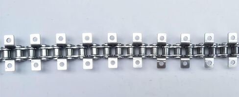 1.5M 06B سلسلة واحدة من الانحناء الجانبي من الفولاذ المقاوم للصدأ لمحرك ناقل الأسطوانة الصناعي (أجنحة مزدوجة 06B) in Kuwait