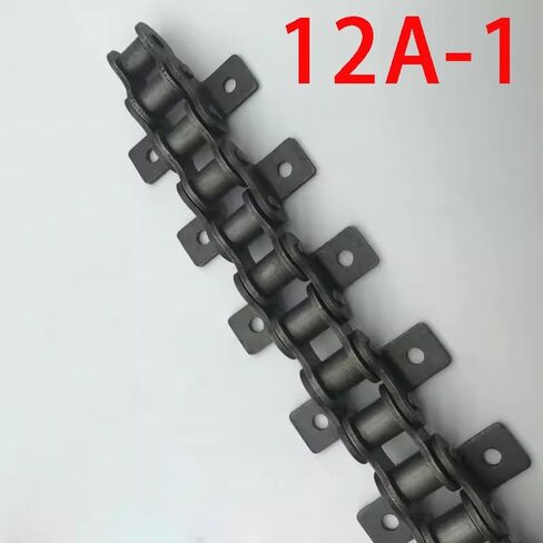 12A-1 ثقوب واحدة منحنية لوحة ناقلة سلسلة محرك الأسطوانة الصناعية مع الأذن مزدوجة الجانبين بطول 1.5 متر in Kuwait