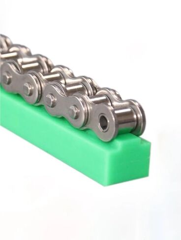 1 متر 08B-1 فائقة الوزن الجزيئي UPE البلاستيك محرك سلسلة دليل مقاومة المسار الأخدود الأسطوانة بار in Kuwait