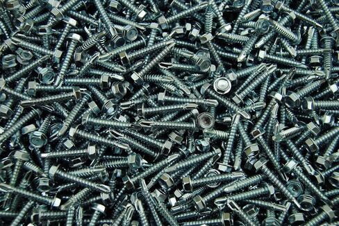 (1000) Hex Washer Head #8 x 1 Self-Drilling #2 Tek Screw IHW in Saudi Arabia