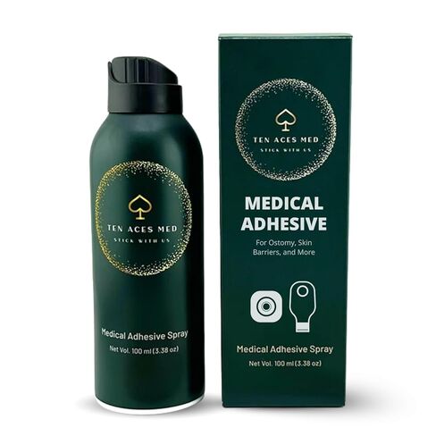 Ten Aces Medical Adhesive Spray with 360 Degree Spray| 50 ml (1.7 oz) | for Ostomy, Catheters, Bandages, Prostetics in Saudi Arabia