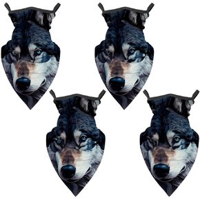 4 قطع من قناع رقبة صيد الذئب - قناع للوجه من الأشعة فوق البنفسجية للحماية من الشمس للرجال والنساء in Kuwait