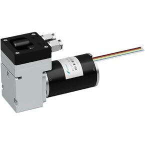 8.5L/min HLVP11.96 مضخة فراغية بحاجز DC24 مضخة هواء بدون فرش ضغط إيجابي 0.25Mpa ، تحكم PWM in Kuwait