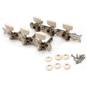 A set of 1R1L Classical Guitar Tuning Pegs Keys Tuners Machine Heads (Gold) in Kuwait